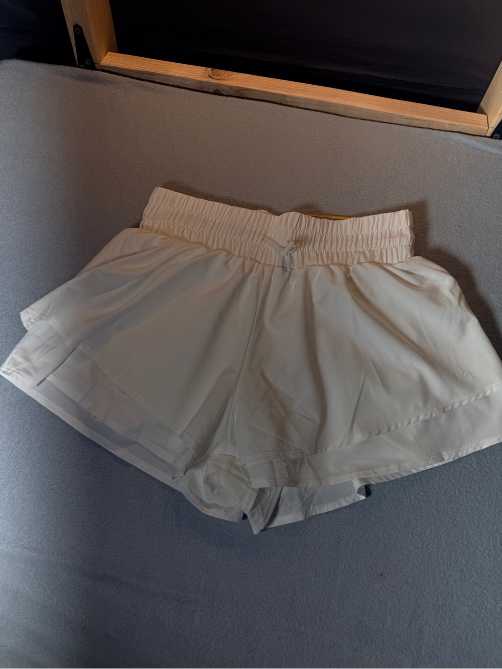 JoyLab Cream Layered Athletic Skort Shorts